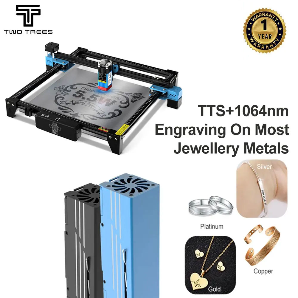 Industrial Laser Machines - ماكينة الحفر بالليزر TWOTREES TTS-55 مع