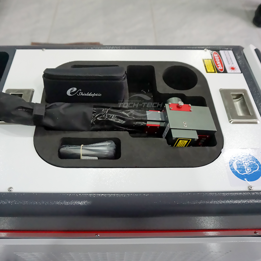 عالية الجودة الصناعية 200 واط  - مراجعة Industrial Laser Cleaner وسعره
