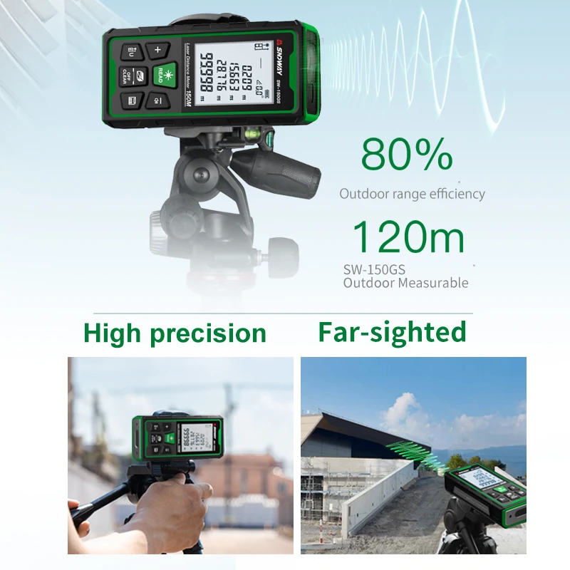 جهاز قياس المسافة بالليزر الأخ - مراجعة Industrial Laser Rangefinder وسعره