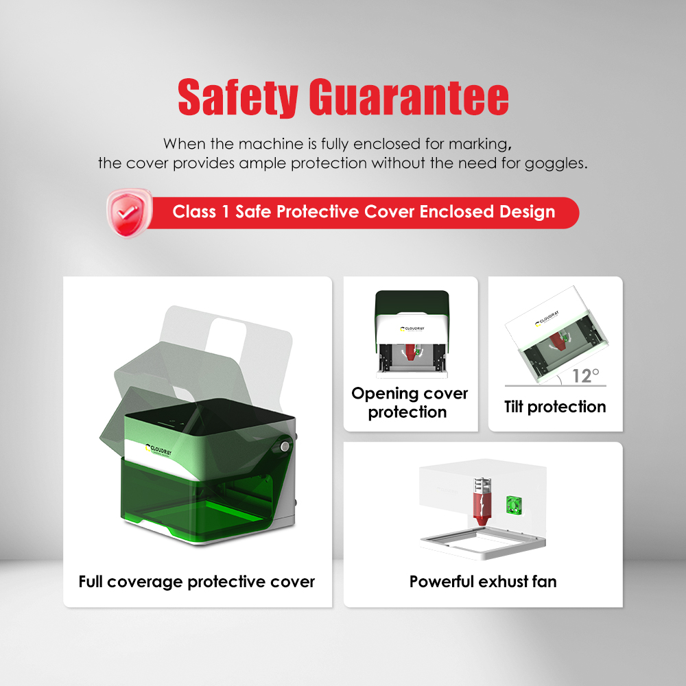 Cloudray 5000mw CNC آلة الحفر  - مراجعة Industrial Laser Blasting وسعره