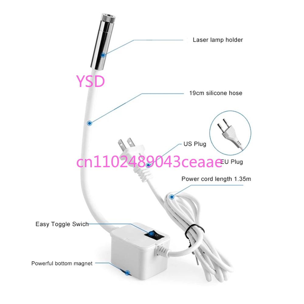 مصباح ليزر أحمر وأخضر للتموضع  - مراجعة Industrial Laser Machines وسعره