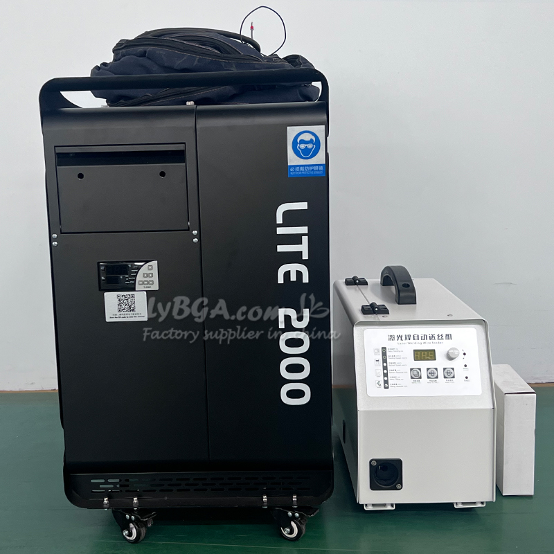 لحام ألياف الليزر المحمولة 5 ف - مراجعة Handheld Laser Welding Machine وسعره