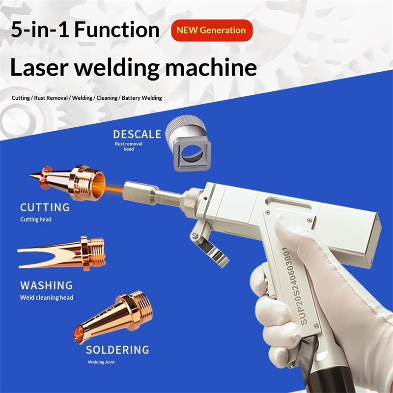 آلة لحام ليزر محمولة جديدة عال - مراجعة Handheld Laser Welding Machine وسعره
