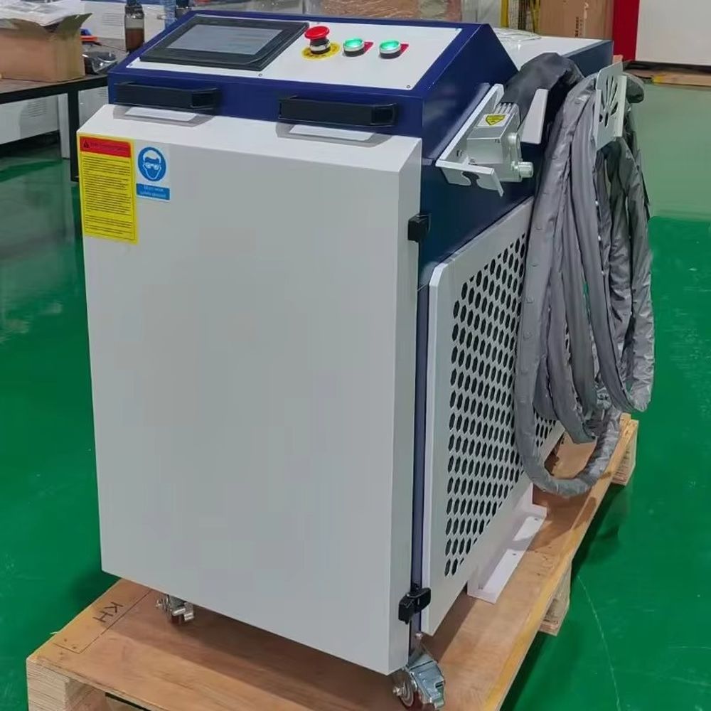 منظف ليزر نبضي صناعي جديد بقوة - مراجعة Industrial Laser Cleaner وسعره
