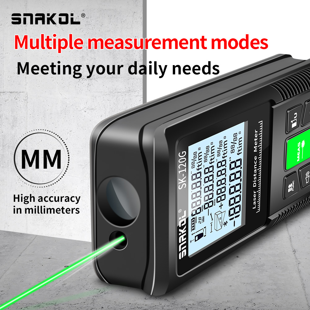 Snakol مقياس مسافات الليزر 40  - مراجعة Industrial Laser Rangefinder وسعره