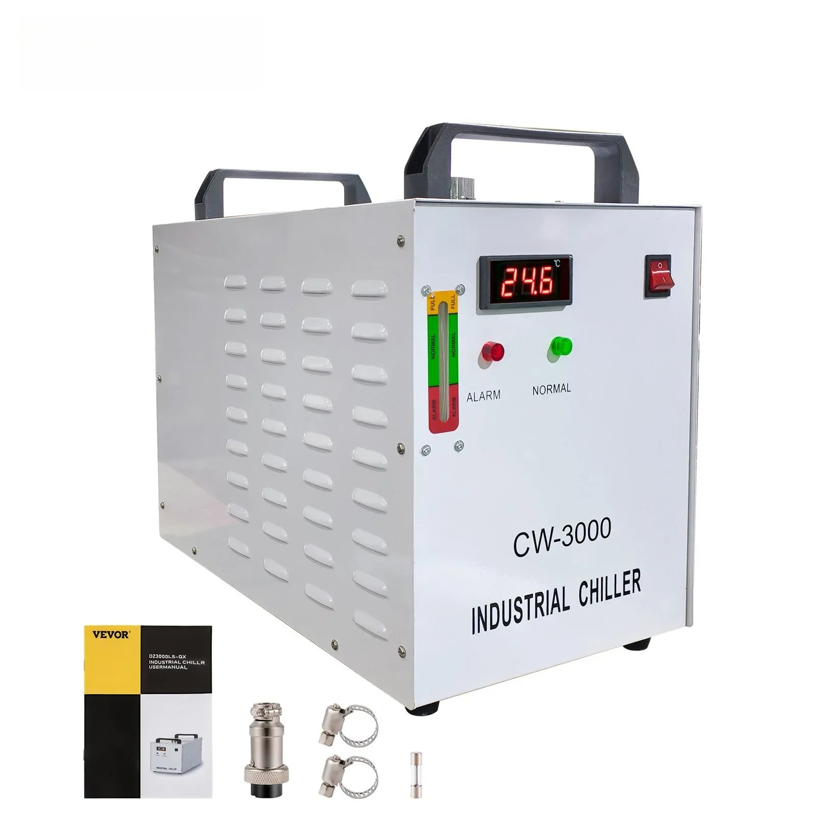 جهاز تبريد مائي SIHAO CW-3000  - مراجعة Laser Chiller Water Cooler وسعره