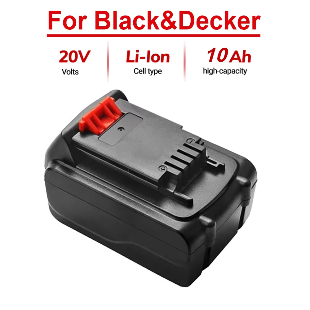 بطارية بديلة 20 فولت 10 أمبير  - مراجعة Black+Decker Tool Cordless وسعره