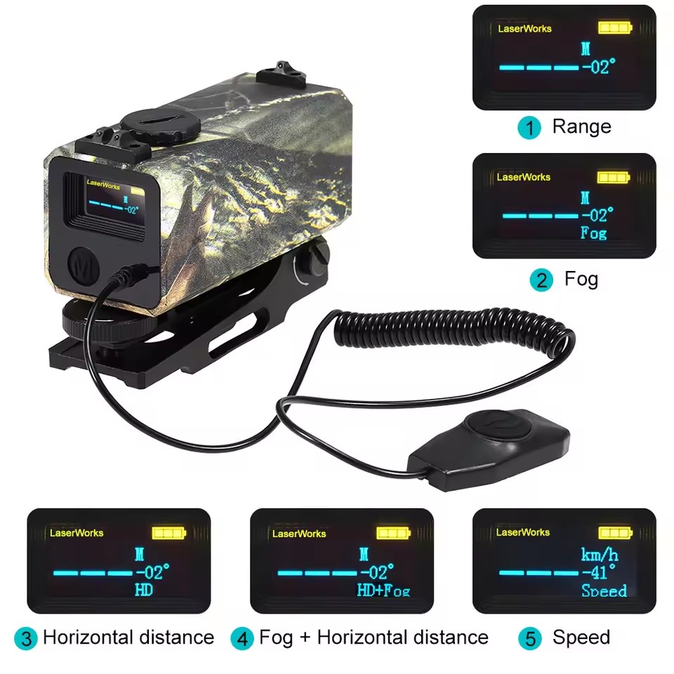 مكتشف المدى التلقائي بالليزر ا - مراجعة Industrial Laser Rangefinder وسعره