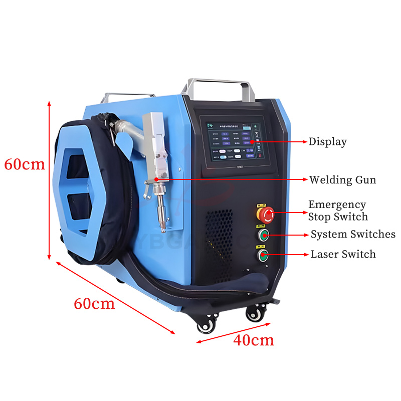 آلة لحام ليزر محمولة بتبريد هو - مراجعة Industrial Laser Cleaner وسعره
